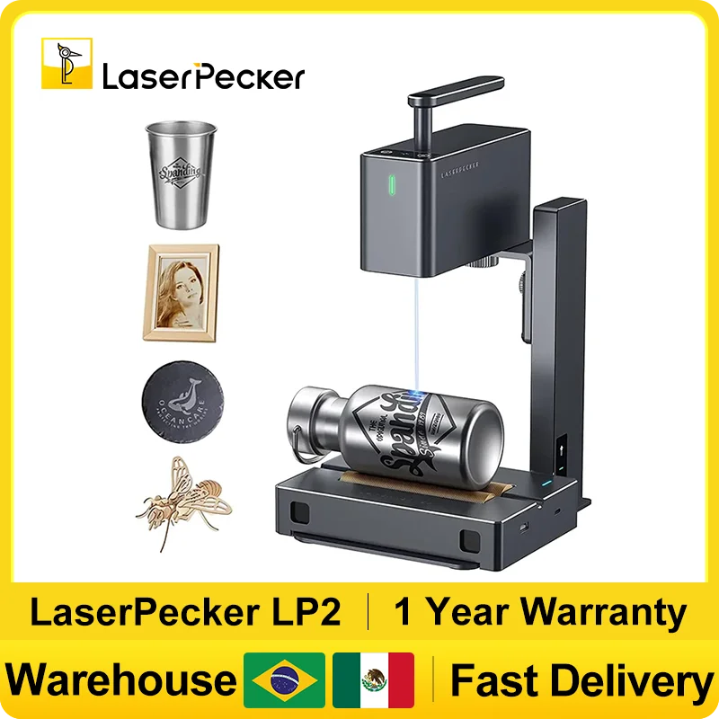 Industrial Laser Cutting Machine - LASERPECKER El Lazer Gravür Makinesi Taşınabilir