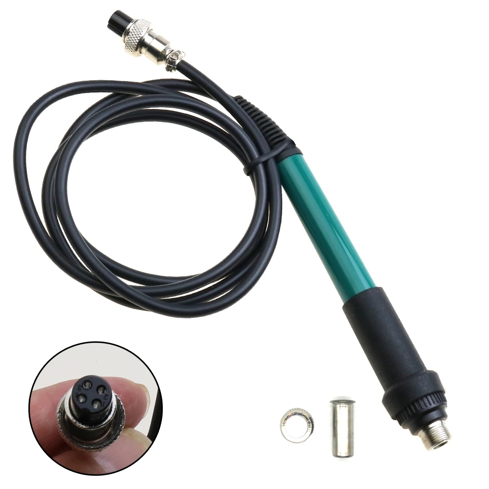 Industrial Laser Soldering Iron - 4pin T12-907 Yeşil Saplı 1.1 m