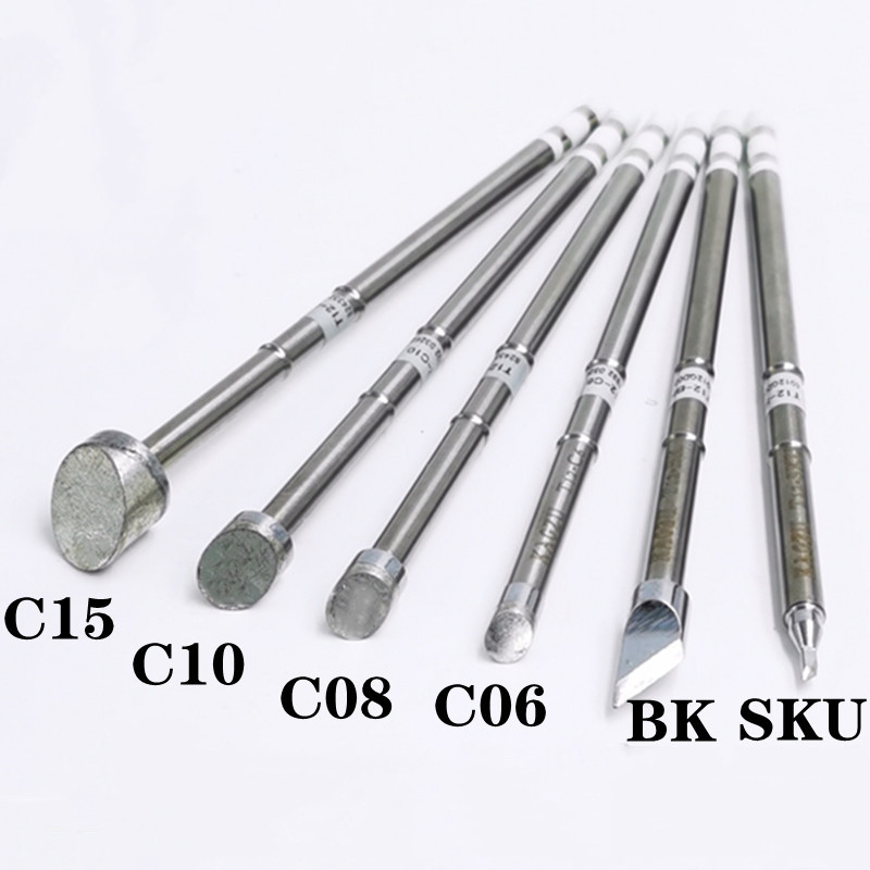 Industrial Laser Soldering Iron - KAGZU T12-BK/SKU/C6/C8/C10/C15 serisi Kaynak demir uçları