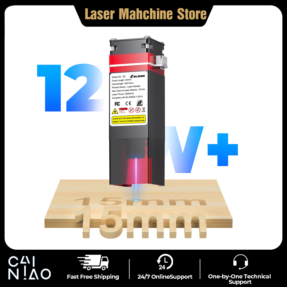 Industrial Laser Cutting Machine - ELIDOR Z6 6W/12W Lazer Modülü Yükseltme
