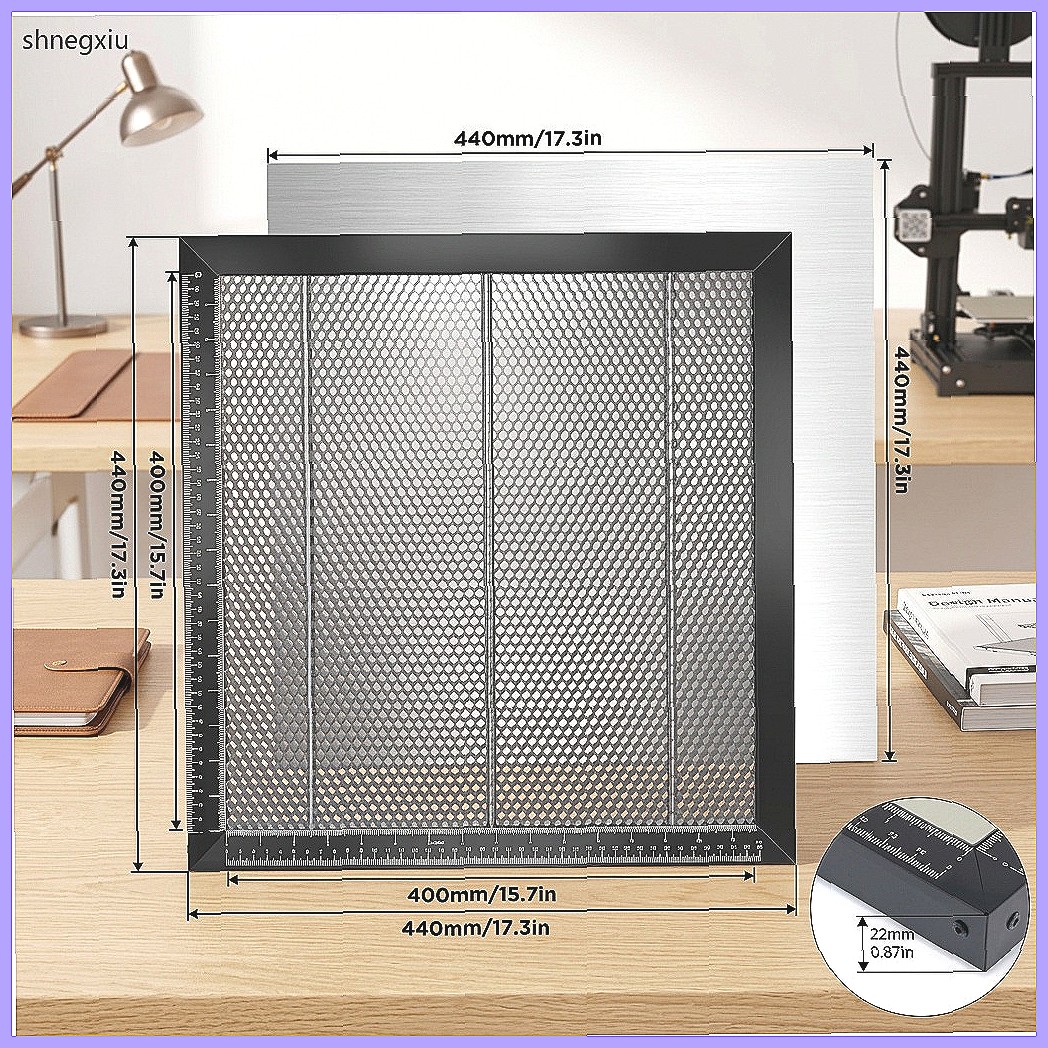 Honeycomb Laser Bed - Petek Lazer Yatağı 440x440mm, Lazer Gravür