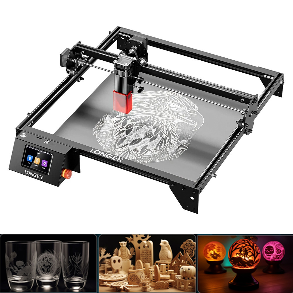 Industrial Laser Cutting Machine - LONGER 20W Lazer Gravür ve Kesim