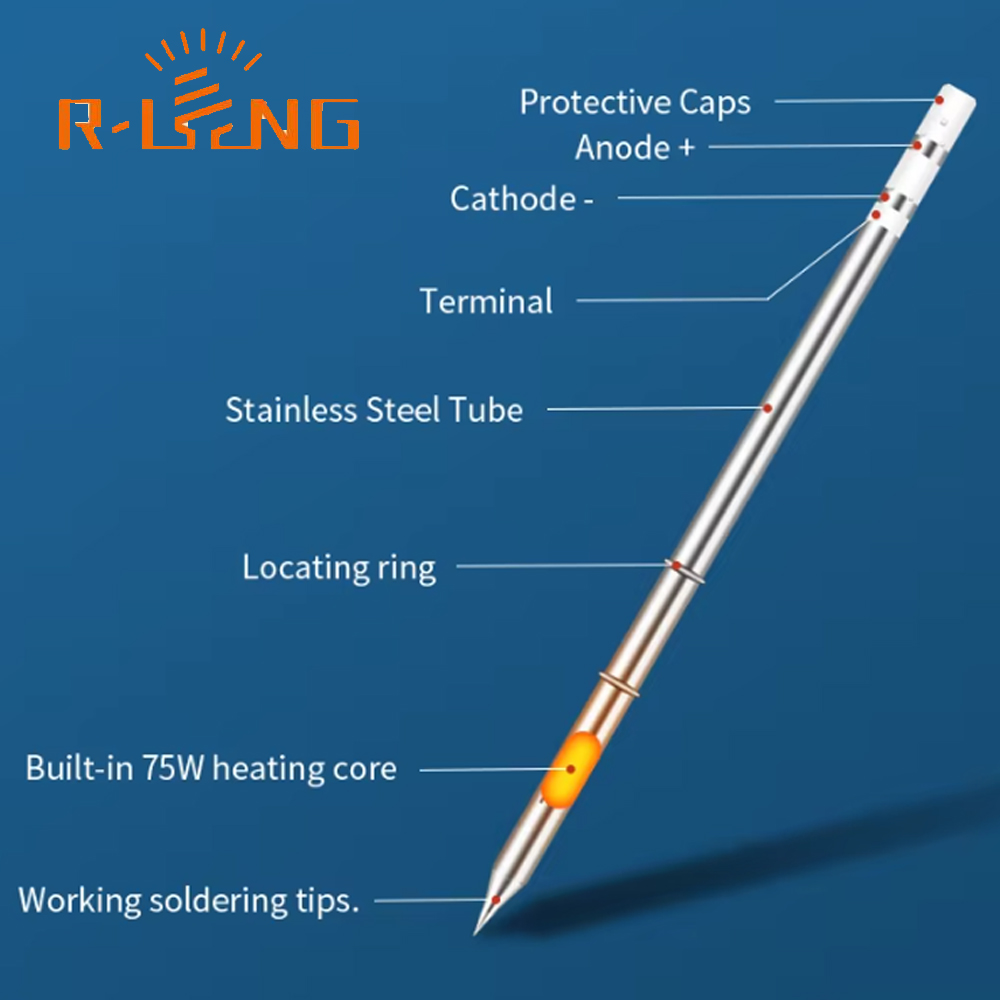 Industrial Laser Soldering Iron - T12 Lehimleme İstasyonu Kitleri T12 Havya