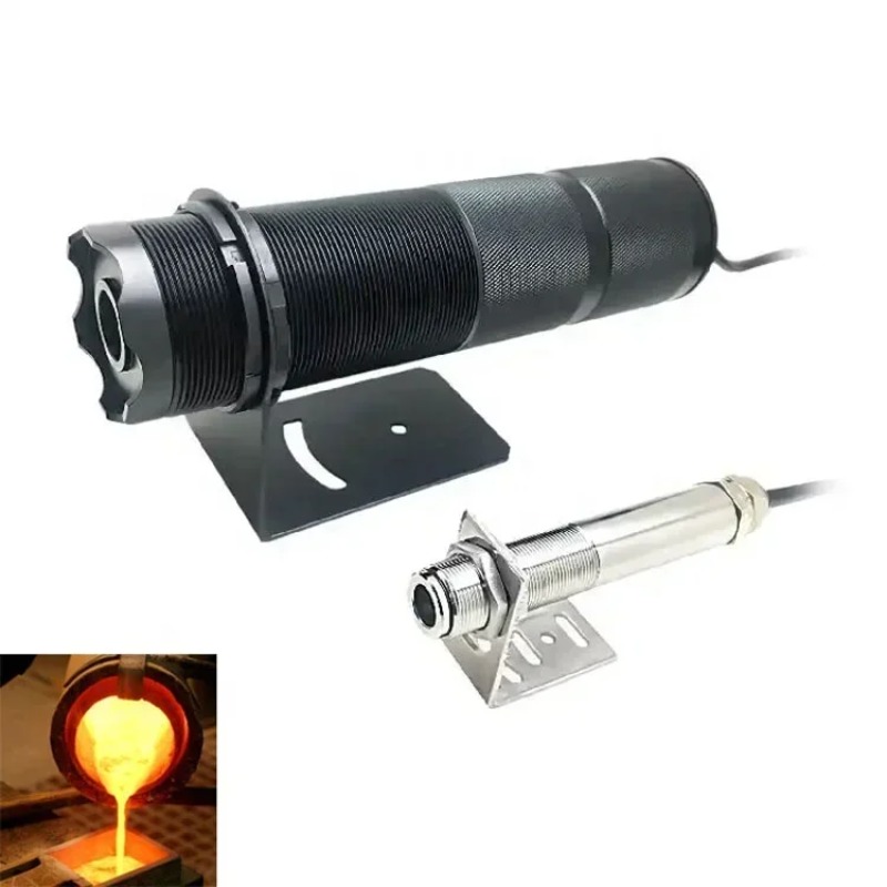 Industrial Laser Temperature Sensor - Fırın Termometresi Isı Sıcaklığı 24V Dijital