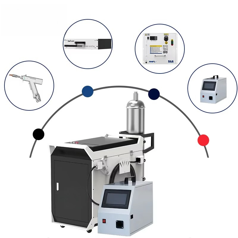 Çok Fonksiyonlu 3'ü 1 Arada El - Handheld Laser Welding Machine incelemesi ve fiyatı