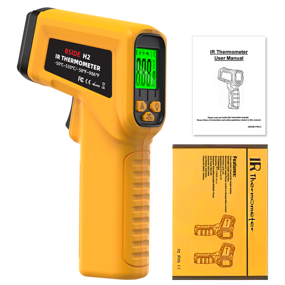 BSIDE Kızılötesi Termometre H2 - Industrial Laser Temperature Sensor incelemesi ve fiyatı