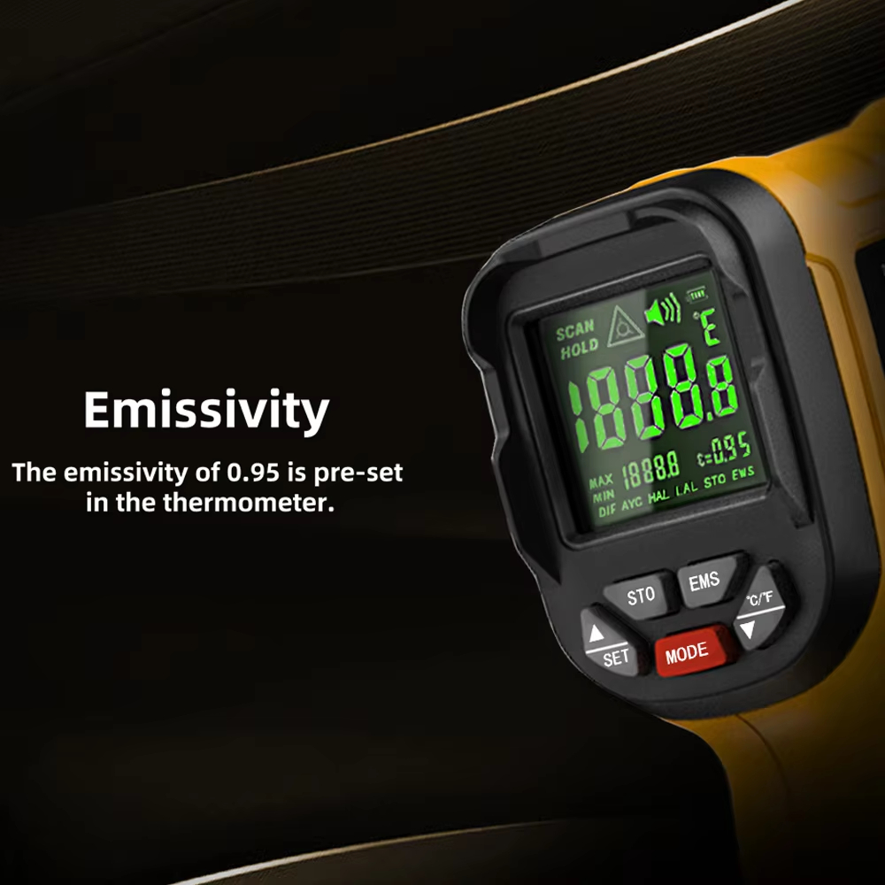 BSIDE Kızılötesi Termometre H2 - Industrial Laser Temperature Sensor incelemesi ve fiyatı