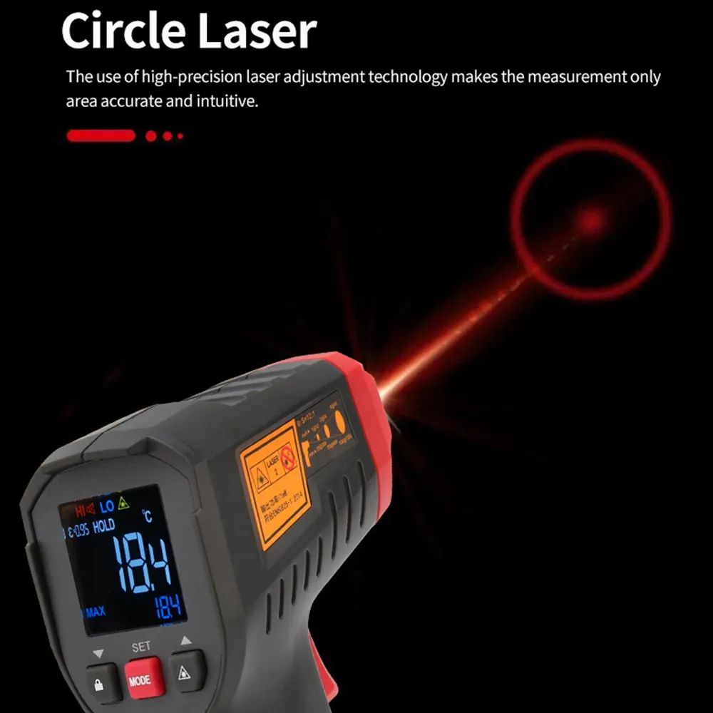 UNI-T UT306S UT306C Dijital Te - Industrial Laser Temperature Sensor incelemesi ve fiyatı