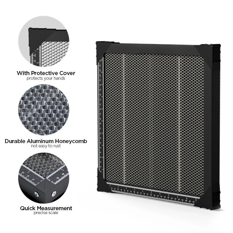 Lazer gravür Petek Tablası CO2 - Honeycomb Laser Bed incelemesi ve fiyatı