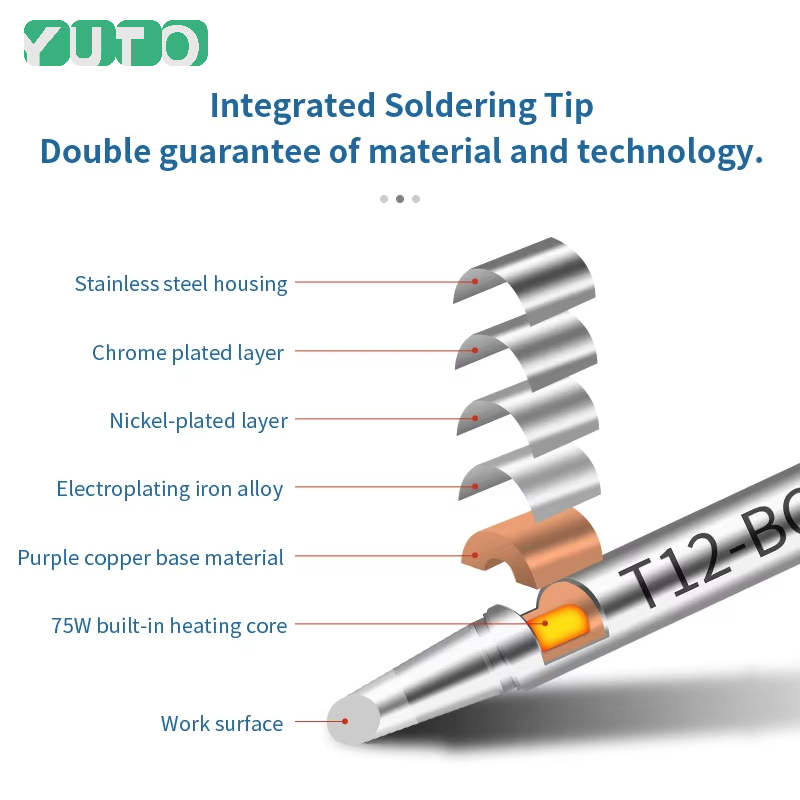 10 adet T12 Seti Havya Uçları  - Industrial Laser Soldering Iron incelemesi ve fiyatı