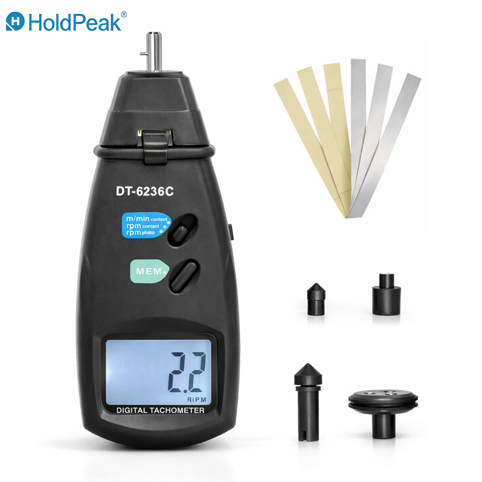 HoldPeak Temaslı ve Lazerli Ta - Industrial Laser Tachometer incelemesi ve fiyatı