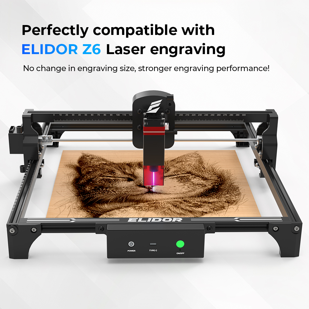 ELIDOR Z6 6W/12W Lazer Modülü  - Industrial Laser Cutting Machine incelemesi ve fiyatı
