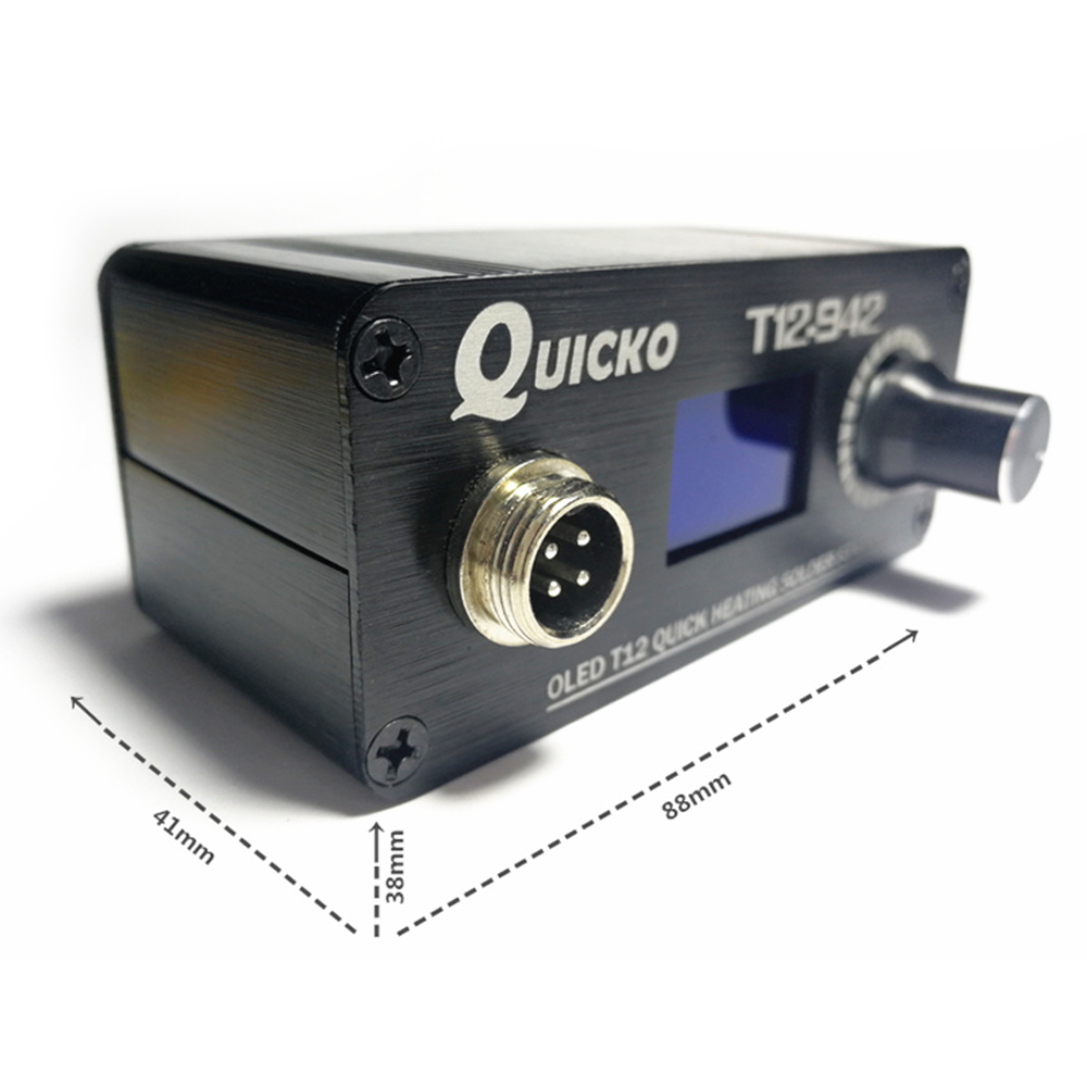 QUICKO MINI T12 STC OLED dijit - Industrial Laser Soldering Iron incelemesi ve fiyatı
