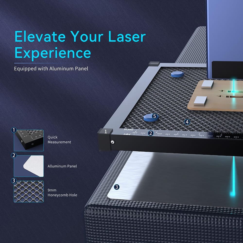 Bal Peteği Lazer Yatak Plakası - Honeycomb Laser Bed incelemesi ve fiyatı