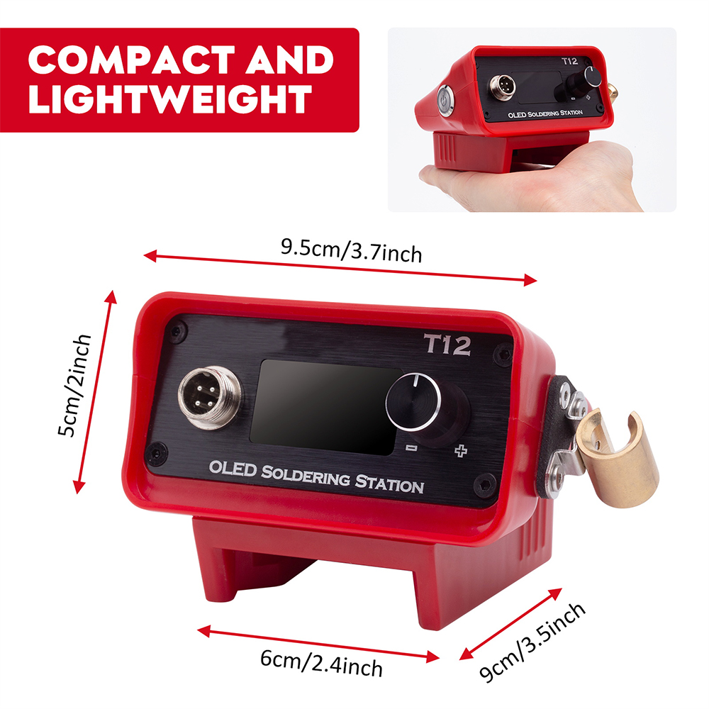 OLED T12 Havya İstasyonu Ayarl - Industrial Laser Soldering Iron incelemesi ve fiyatı
