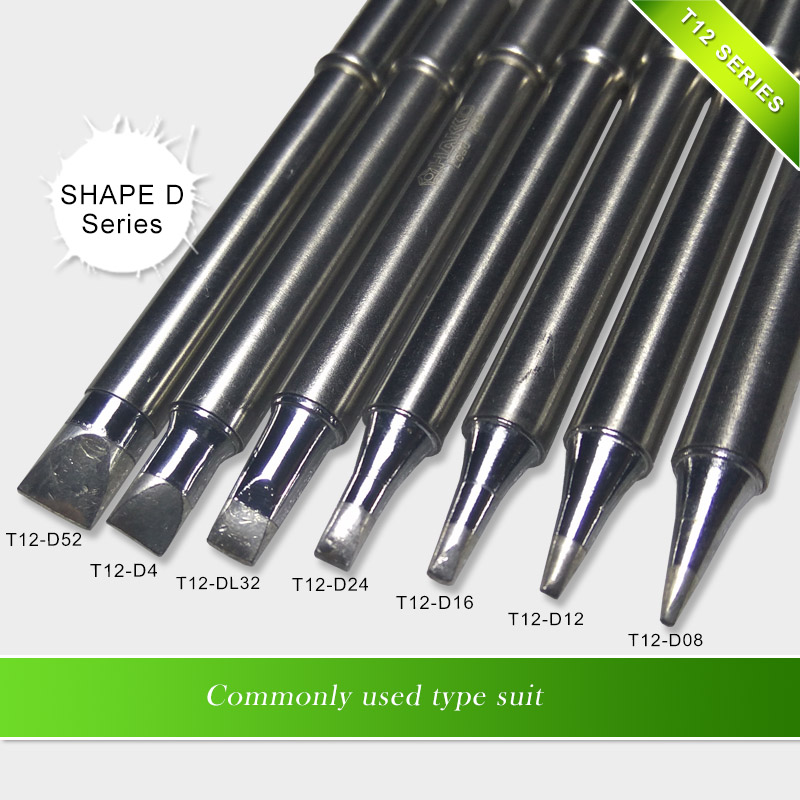 Şekil D serisi T12-D52 D4 T12- - Industrial Laser Soldering Iron incelemesi ve fiyatı