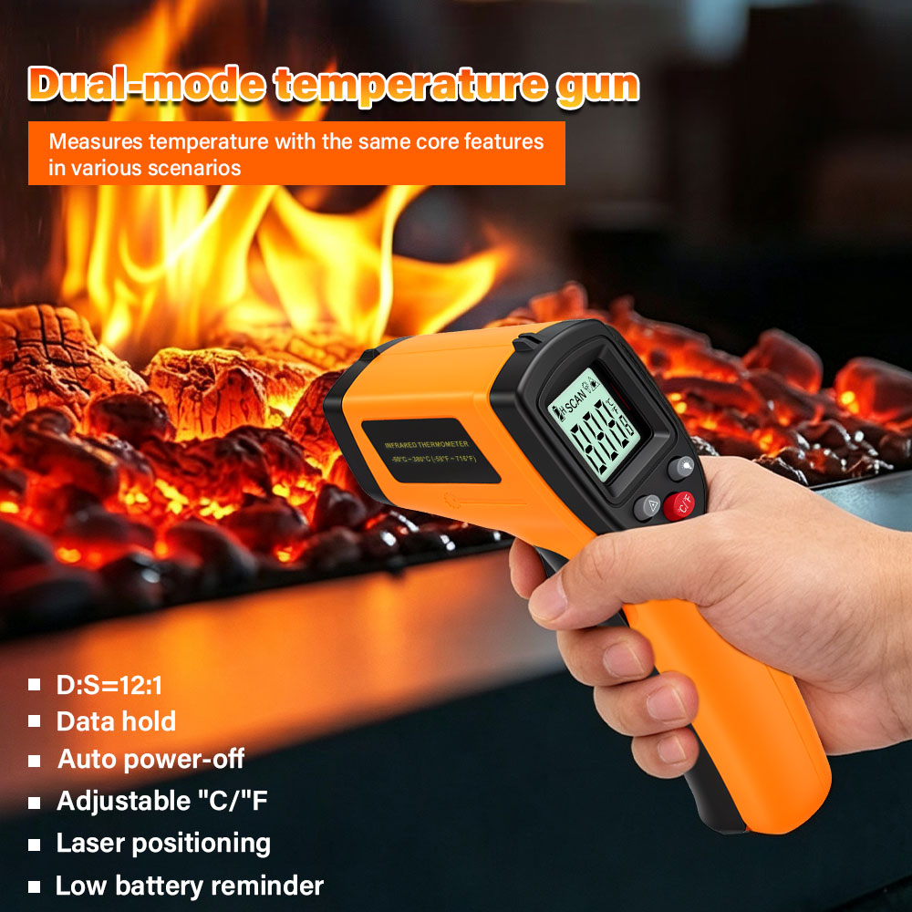 Dijital Kızılötesi Termometre  - Industrial Laser Temperature Sensor incelemesi ve fiyatı