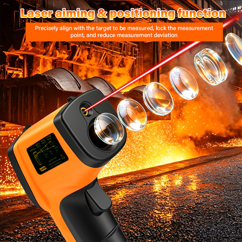 Dijital Kızılötesi Termometre  - Industrial Laser Temperature Sensor incelemesi ve fiyatı