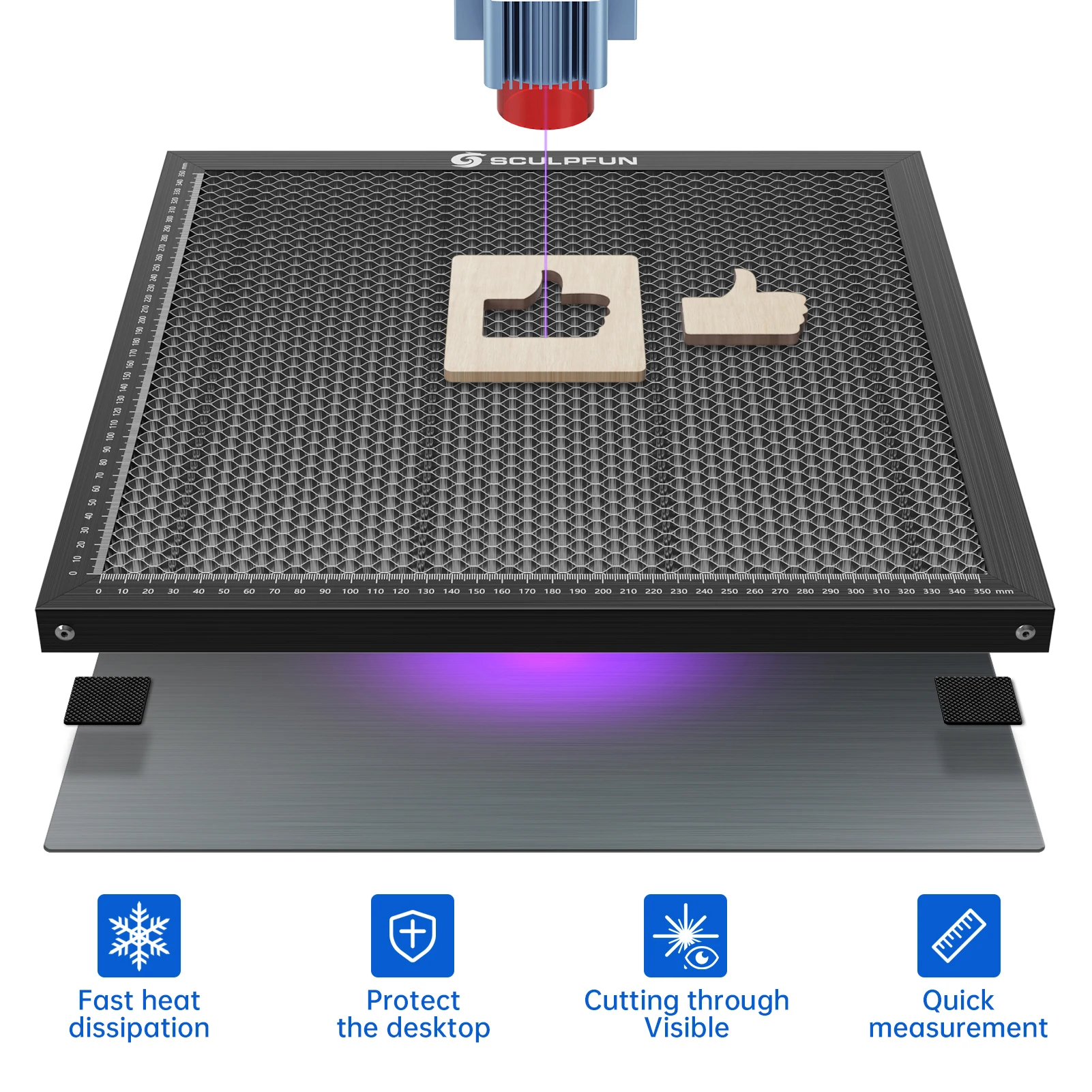 Lazer Gravür Çalışma Yatağı Pe - Honeycomb Laser Bed incelemesi ve fiyatı