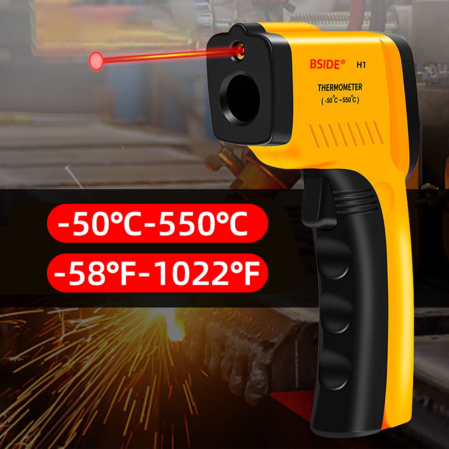Dijital kızılötesi termometre- - Industrial Laser Temperature Sensor incelemesi ve fiyatı