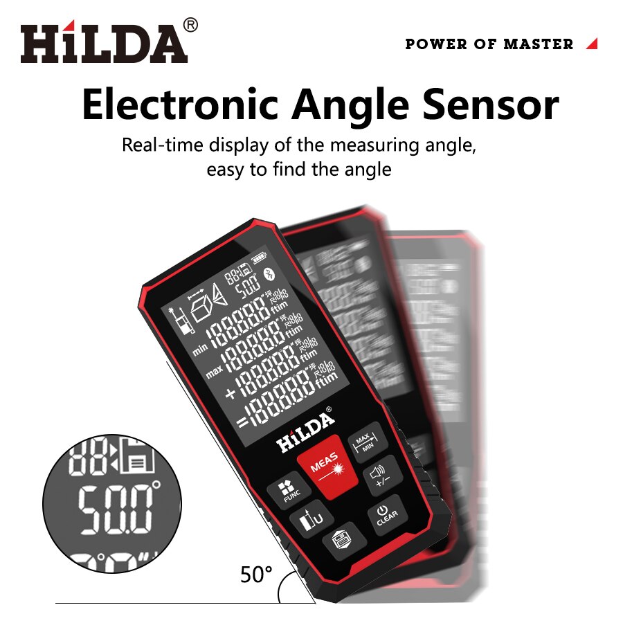HILDA Lazer Mesafe Ölçer 40/10 - Industrial Laser Rangefinder incelemesi ve fiyatı