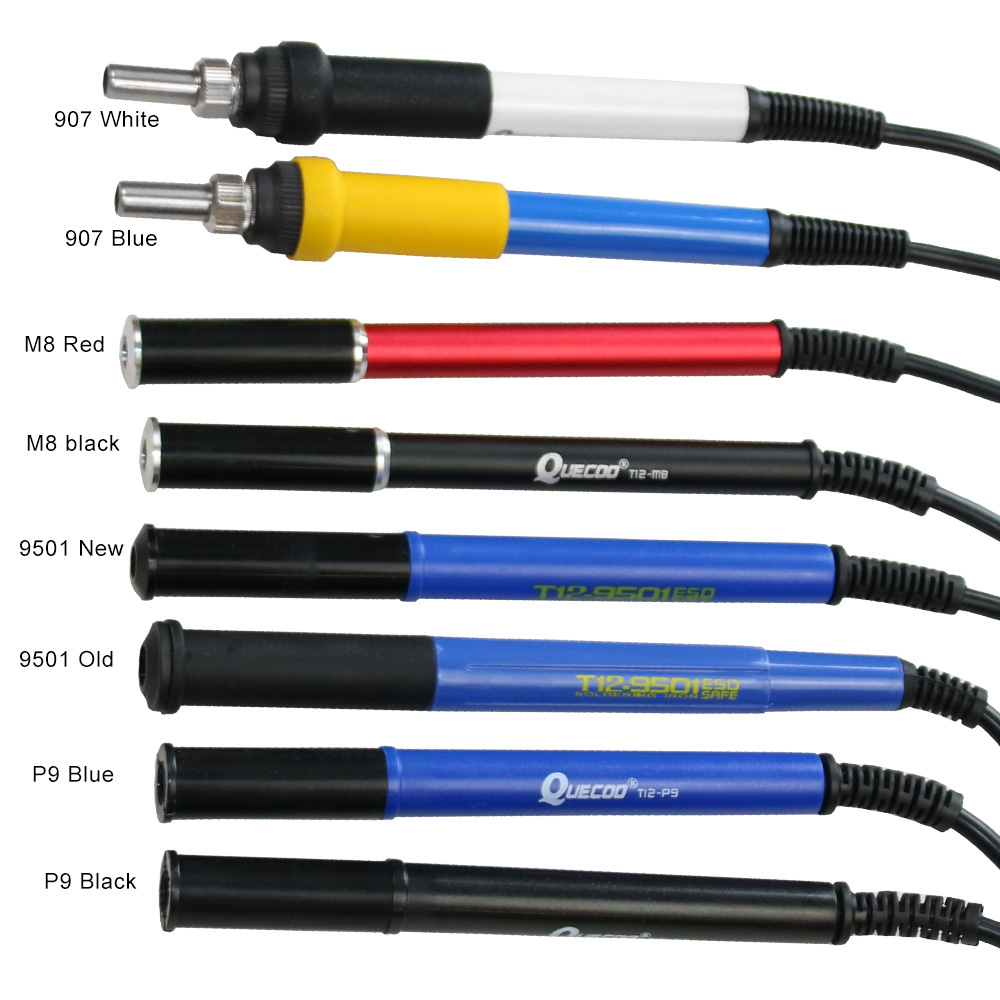 QUECOO 4 pin T12-M8 9501 907 P - Industrial Laser Soldering Iron incelemesi ve fiyatı