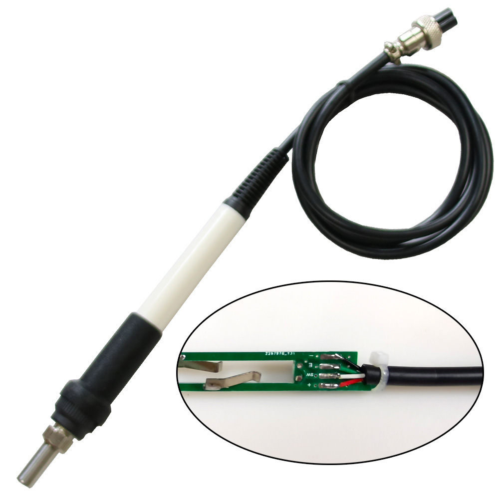 QUECOO 4 pin T12-M8 9501 907 P - Industrial Laser Soldering Iron incelemesi ve fiyatı