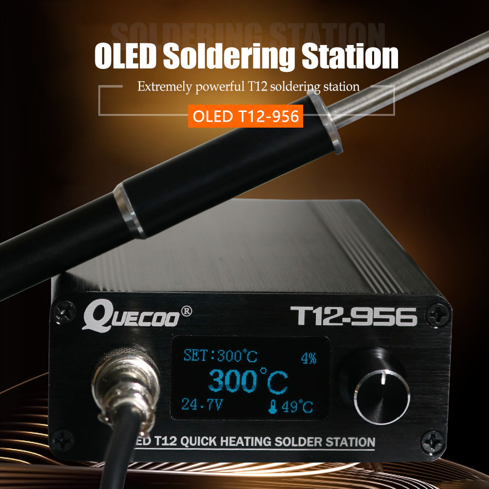 QUECOO T12-956 Lehimleme Dijit - Industrial Laser Soldering Iron incelemesi ve fiyatı