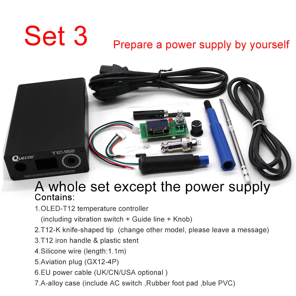 T12 STC-OLED havya DIY parça k - Industrial Laser Soldering Iron incelemesi ve fiyatı